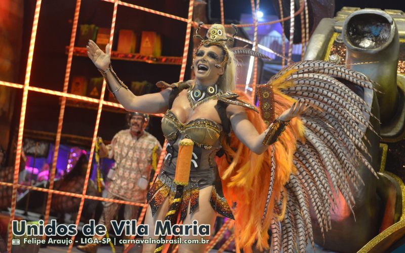 Desfile Unidos de Vila Maria no Carnaval 2025 de São Paulo