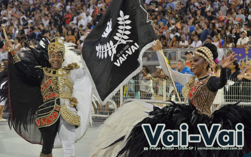 Desfile Vai-Vai no Carnaval 2025 de São Paulo