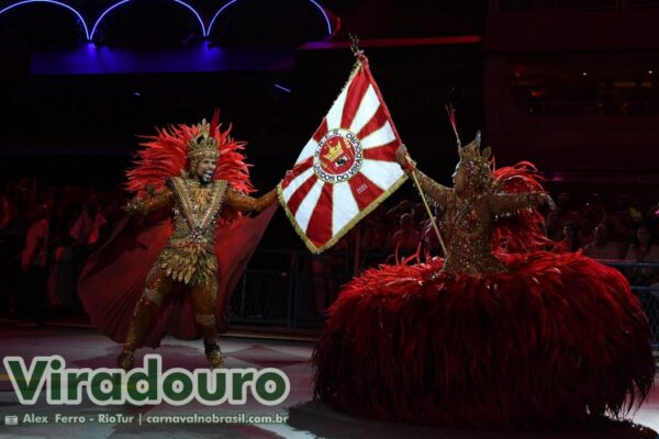 Desfile Unidos do Viradouro no Carnaval 2025 do Rio de Janeiro