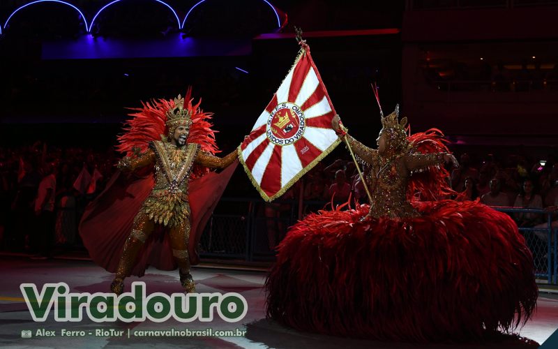 Desfile Unidos do Viradouro no Carnaval 2025 do Rio de Janeiro