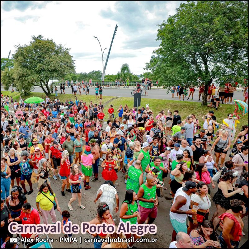 Carnaval de Rua 2026 em Porto Alegre : programação dos desfiles dos blocos nos cinco circuitos carnavalescos - carnavalnobrasil.com.br