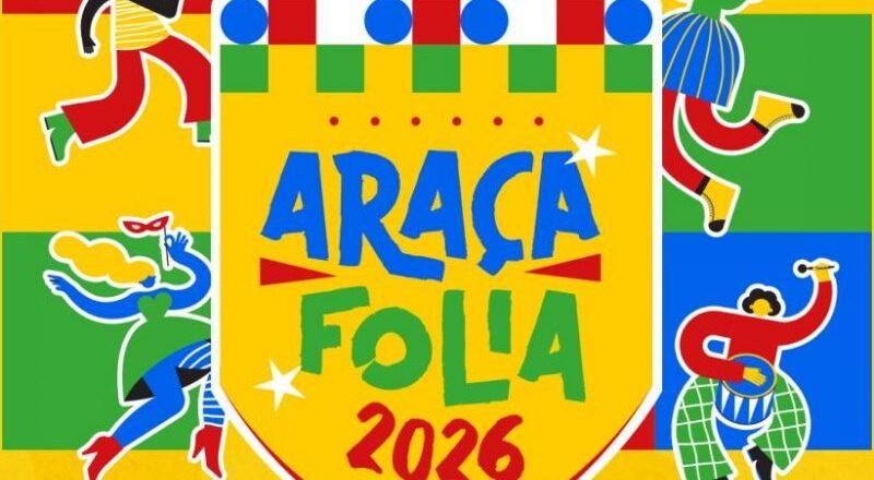 Araçafolia 2026 - programação do Carnaval 2026 de Araçatuba em São Paulo - carnavalnobrasil.com.br