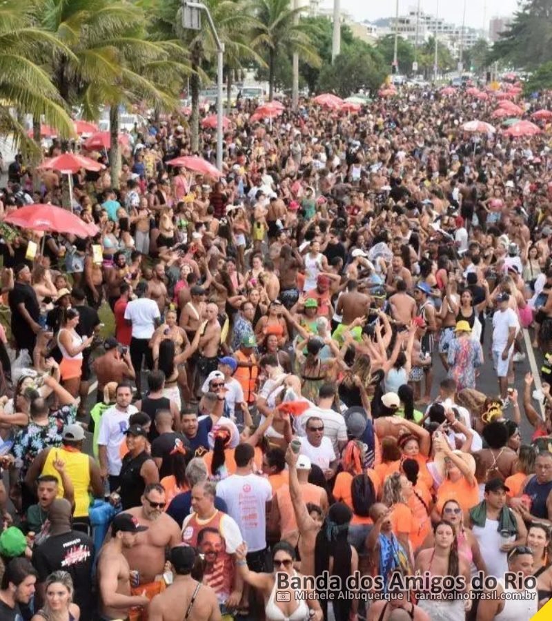 Rio de Janeiro Carnaval de Rua 2026 : Banda dos Amigos do Rio