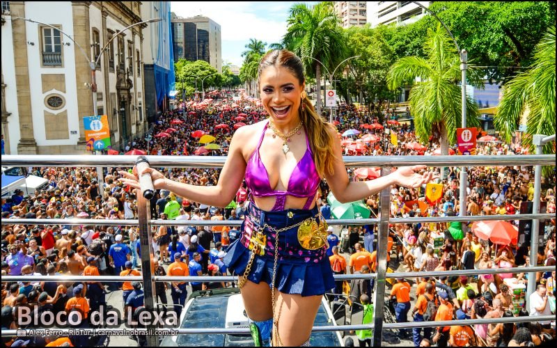 Fotos Bloco da Lexa no Carnaval de Rua 2026 no Rio de Janeiro