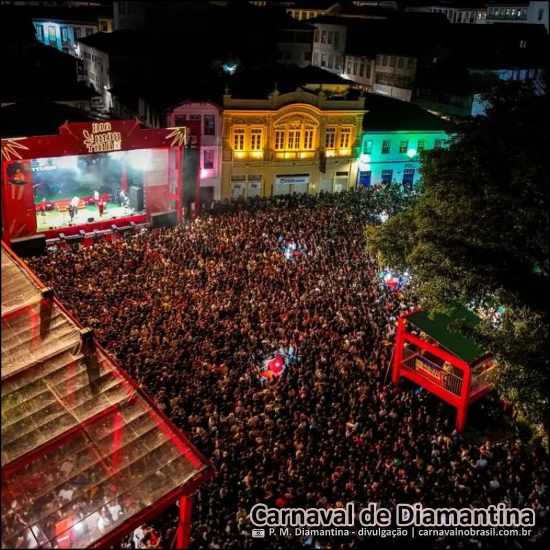Diamantina Carnaval 2026 em Minas Gerais : programação de Carnaval em Diamantina - carnavalnobrasil.com.br
