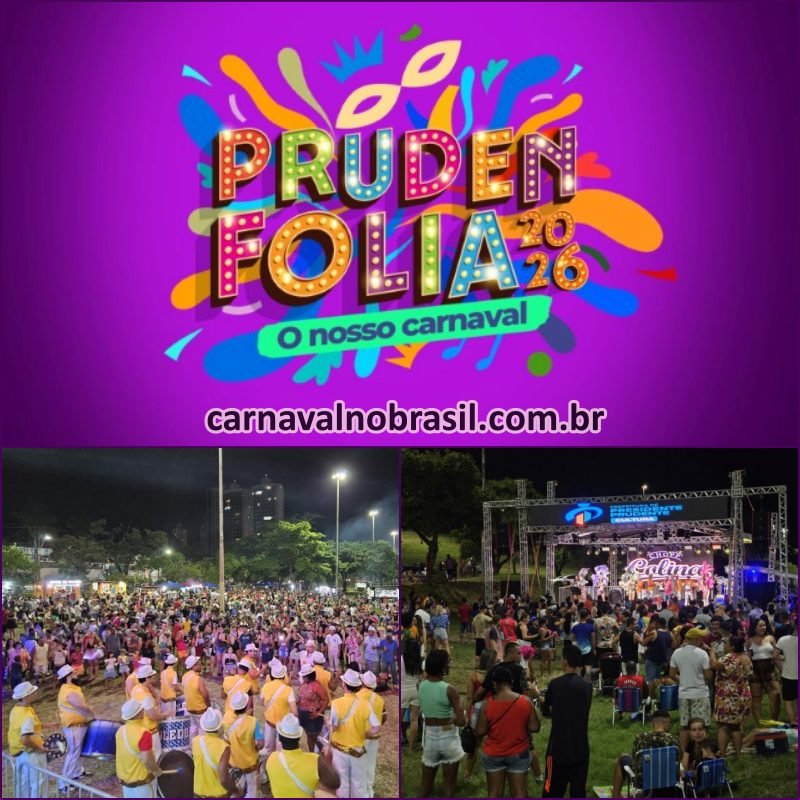 PrudenFolia 2026 : Carnaval de Presidente Prudente em São Paulo