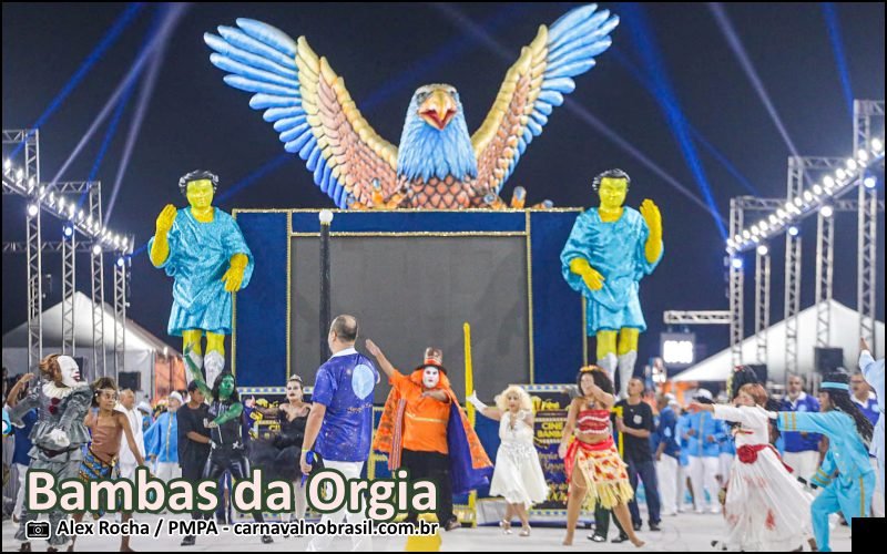 Carnaval 2026 de Porto Alegre : desfile Bambas da Orgia - carnavalnobrasil.com.br