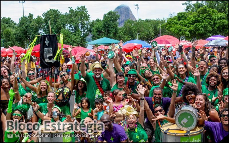 Foto bloco Estratégia no Carnaval de Rua 2026 do Rio de Janeiro - carnavalnobrasil.com.br