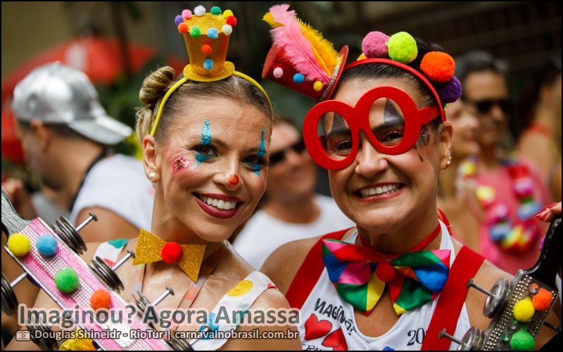 Fotos desfile do Bloco Imaginou? Agora Amassa no Carnaval de Rua 2026 do Rio de Janeiro
