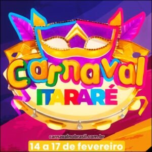 Programação Carnaval 2026 de Itararé em São Paulo