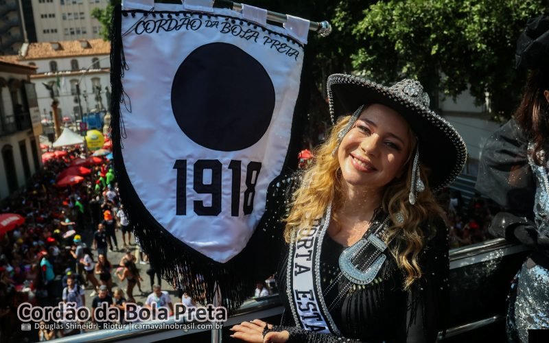 Foto Cordão da Bola Preta no Carnaval de Rua 2026 do Rio de Janeiro - carnavalnobrasil.com.br