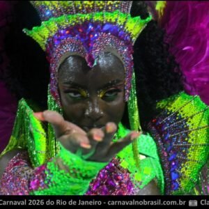 Desfile Mangueira no Carnaval 2026 do Rio de Janeiro - carnavalnobrasil.com.br