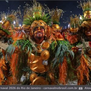 Desfile Mangueira no Carnaval 2026 do Rio de Janeiro - carnavalnobrasil.com.br