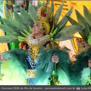 Desfile Paraíso do Tuiuti no Carnaval 2026 do Rio de Janeiro